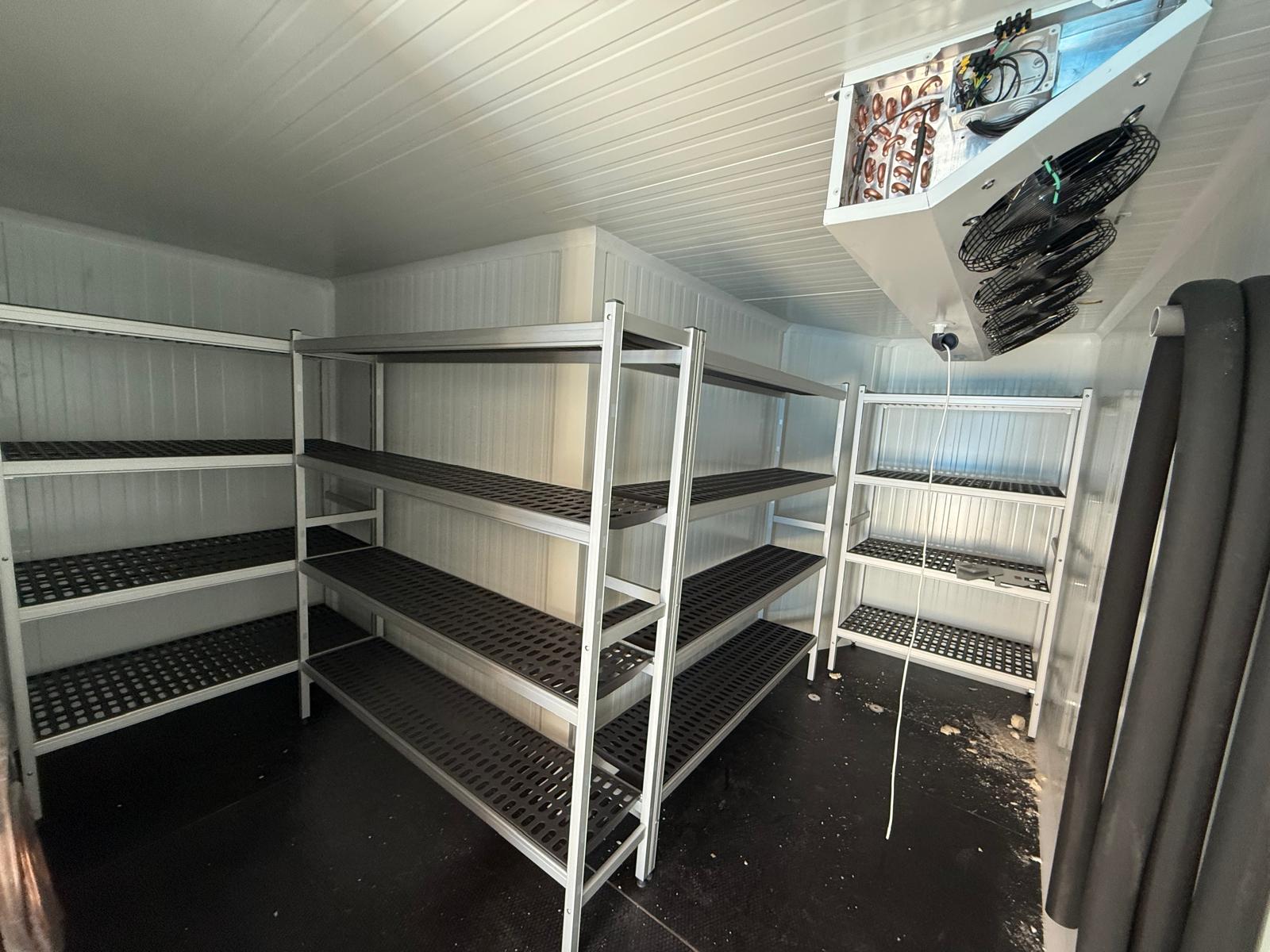 Proyecto cocina Nuestra Señora de la Vega cámaras de refrigeración