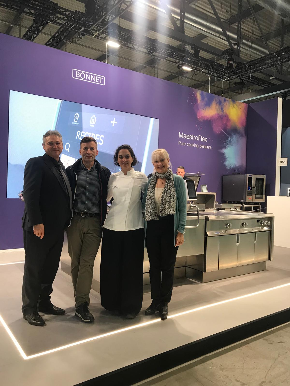 Equipo IHS Tecnológicos con Chef Pierre Deprez de Bonnet y MBM
